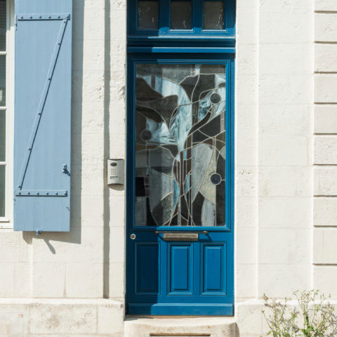 Entrée Couleurs Bleu Maison d'Hôtes La Rochelle